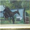 Image 2 : Paul Froelich oil on canvas; farm scene; s