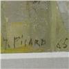 Image 2 : M. Picard oil on canvas landscape with hou