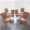 Image 1 : Set of six Louis XVI Revival chairs includ