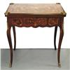 Image 1 : Louis XV style inlaid game table with lock