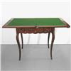 Image 4 : Louis XV style inlaid game table with lock