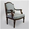Image 2 : Pair of Louis IXV style fauteuils; carved