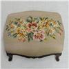 Image 2 : Louis XV style footstool with needlepoint