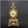 Image 1 : French Rococco Revival bronze clock; toppe