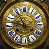 Image 3 : French Rococco Revival bronze clock; toppe