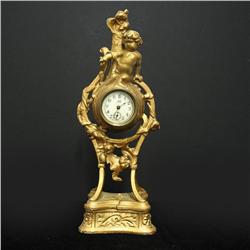 Jennings Brothers Mfg. Co. gilt spelter cl