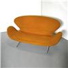 Image 1 : Arne Jacobson 20th C. modern settee; origi