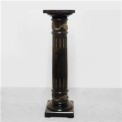 Louis XVI Revival mahogany plant stand; ov