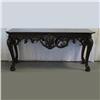 Image 2 : Louis XV style sideboard; beveled black gr