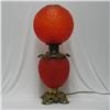 Image 1 : Electrified Gone with the Wind lamp; red g