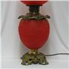 Image 2 : Electrified Gone with the Wind lamp; red g