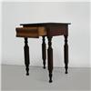 Image 2 : Poplar Federal one drawer work table; squa