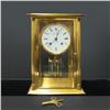 Image 1 : French carriage clock; brass case with bev