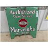 Image 1 : Imperial Marvelube Porc One Side of Oil Rack Display - Like a Sign 23" x 20"