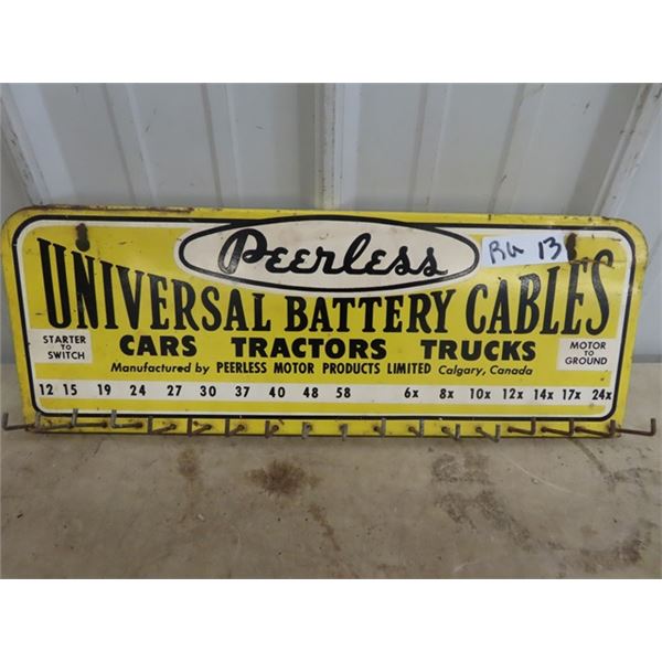 Metal Peerless Battery Cable Rack