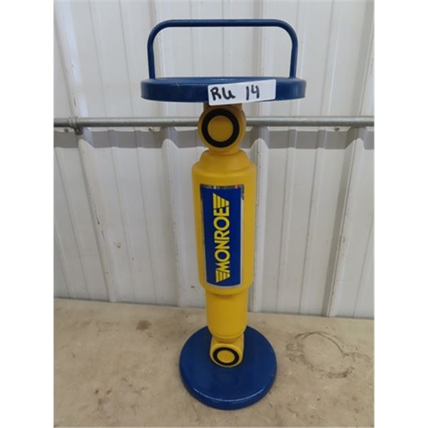 Munroe Shock Ashtray Stand 29" x 10" Rd Metal & Plastic