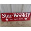 Image 1 : Porc Star WEekly Sign 8" x 28"