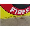 Image 2 : Metal Imperial Tobacco Prevent Fires Sign 15" X 17"