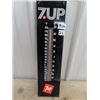 Image 1 : Metal 7 Up Thermometer 20" H x 5 W