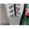 Image 4 : Metal 1969 7 UP Thermometer 5 " X 17"