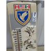 Image 2 : Metal Ducks Unlimited Thermometer 24" x 8" Great Graphics