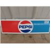 Image 1 : Metal Pepsi Sign 7" x 22"