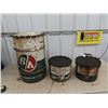 Image 1 : 3 BA Pails 1) 11 Gal Trans Lune 1) 25LB Farm Grease 1) 25 LB ??Grease