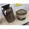 Image 4 : 3 Oil Pails 1) Legal Measuring BA 5 Gal 1) BA 25LB Grease 1) 5 GAL