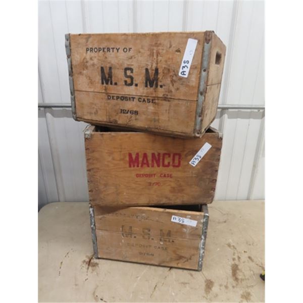 3 MSM Crates