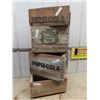 Image 1 : 4 Pop Crates- 1) Blackwoods, 2) Pepsi -One is Rough, 1) Canada Dry