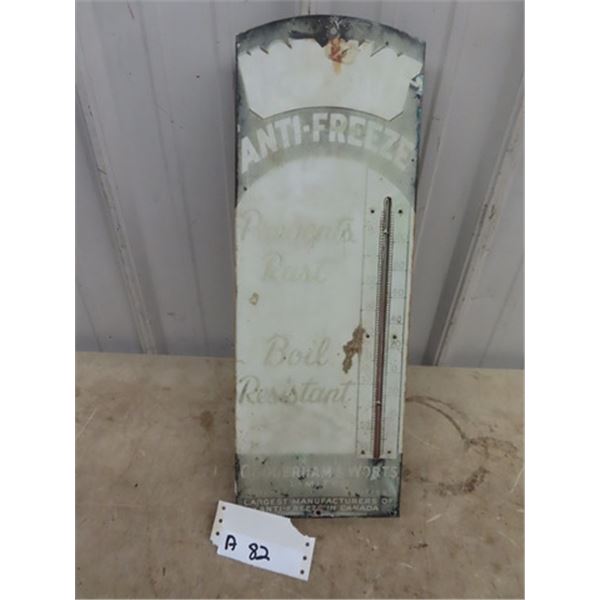 Hot Shot Antifreeze Thermometer- Faded 7" x 20"