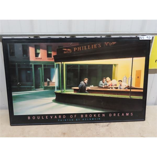 Blvd of Broken Dreams 22" x 36"