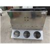 Image 1 : Stainless Steel Self Feeder 2 Sided 36"W & 32" H