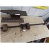 Image 4 : BARRET Lg Builidng Jack w Hood Handle & Anvil,& Fairbanks Scale