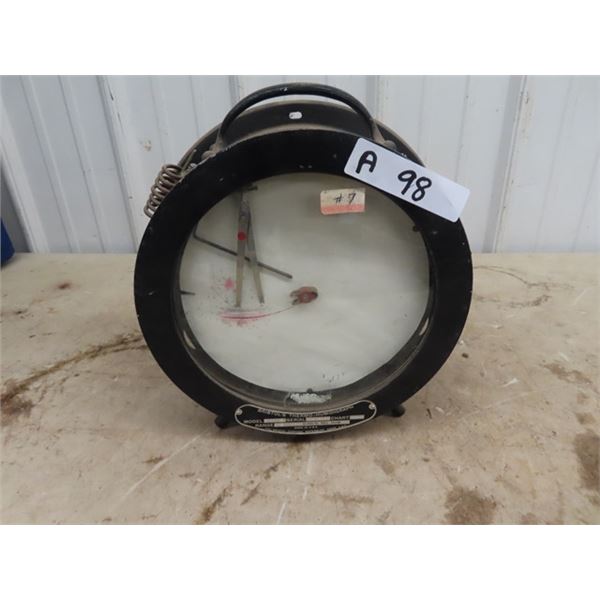 Early 1900's Humidity Gauge From Seagrams