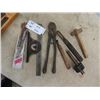 Image 3 : Wood Chisel Set- Measuring Devices, Small Bolt Cutter, Metal Lock Box w Key