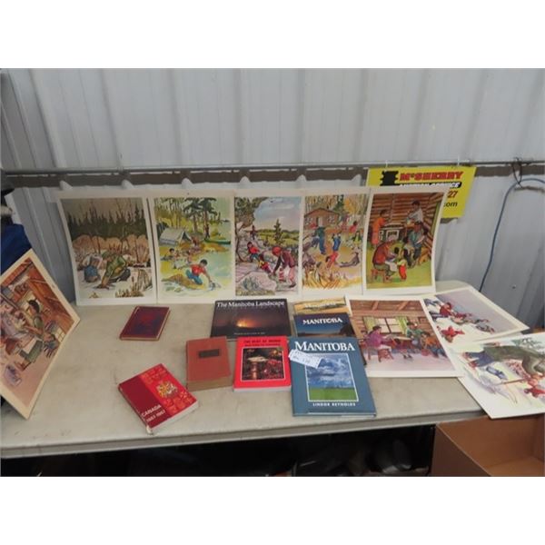MB / Canada Books,  & School Prints