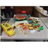 Image 1 : (K) Fisher Price Toys - Airport Plane, School Bus, Helicopeter, Fisher Price People Plus More!