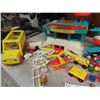 Image 3 : (K) Fisher Price Toys - Airport Plane, School Bus, Helicopeter, Fisher Price People Plus More!