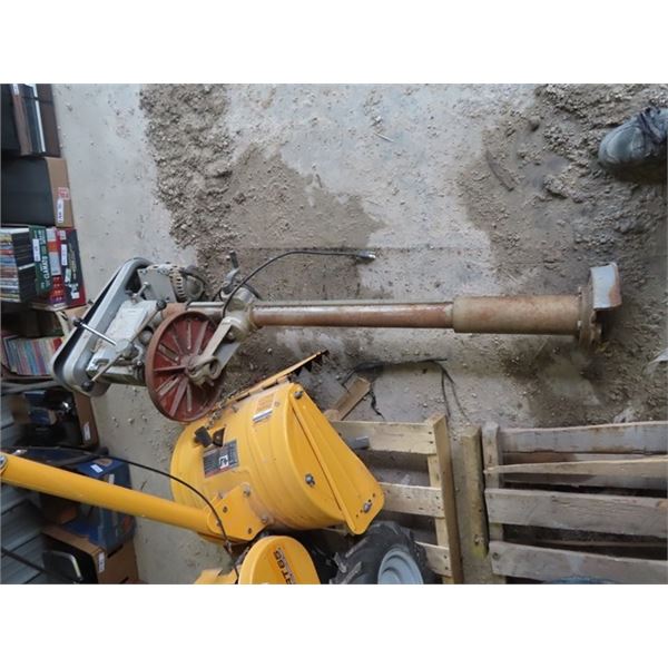 Drill Press - Floor Model - Works Needs Belt & Broken Base Platform