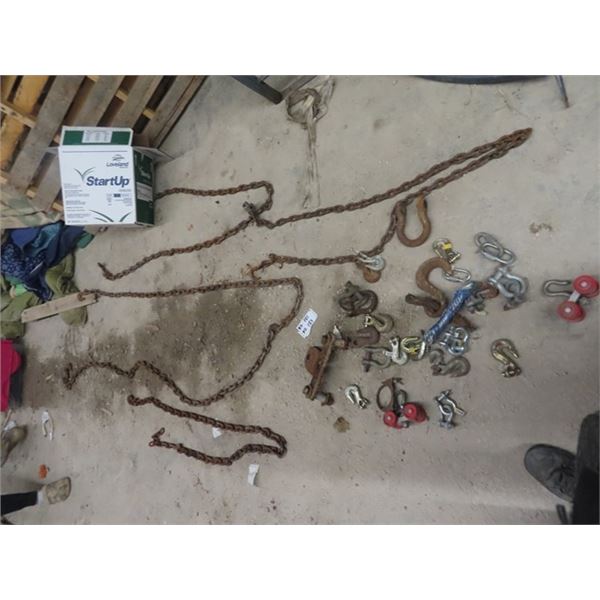 Chains & Hooks, Clevis , Gantry Roller Plus More!