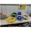 Image 1 : 3 Heated Dog Dishes, Floating Trough Water Heater, Ext Cords, Garden Hose
