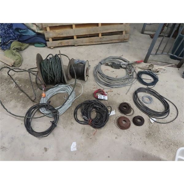 Cable , Come A Long,& Various Elec Wire