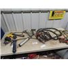 Image 1 : 2 Sets Booster Cables, HD Set Grease Guns, 1 Cordles w Charger 12 Volt