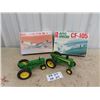 Image 1 : 2 Toy  Model Air Planes w Box & 2 Plastic JD Tractors