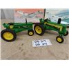Image 3 : 2 Toy  Model Air Planes w Box & 2 Plastic JD Tractors