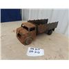Image 2 : Toy Lumer Pressed Metal Army Truck - Quite Rusty