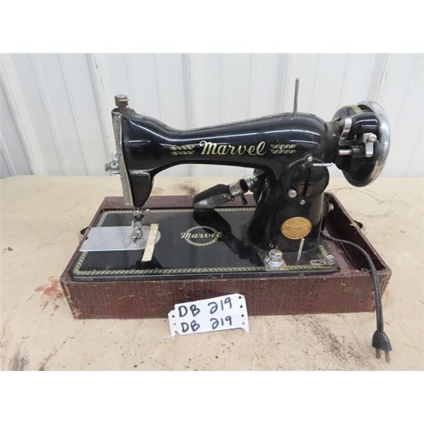 Manual Elec Port Sewing Machine - No Cover