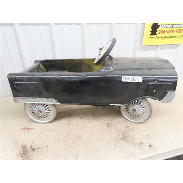 Vintage Metal Pedal Car
