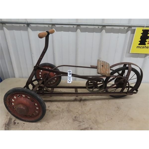Vintage Pump & Go - Go Kart (Steer w Feet & Pump by Hand)